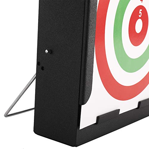 Metal Box Bb Trap Target With 20 Shooting Paper Targets, Airsoft Pellet Trap Catcher, Mini Bb Gun Target For Shooting Practice And Air Soft Gun Training (Red) #TOP3