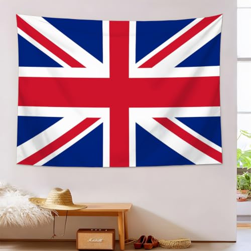 Tapisserie murale drapeau britannique 200x150cm pour salon