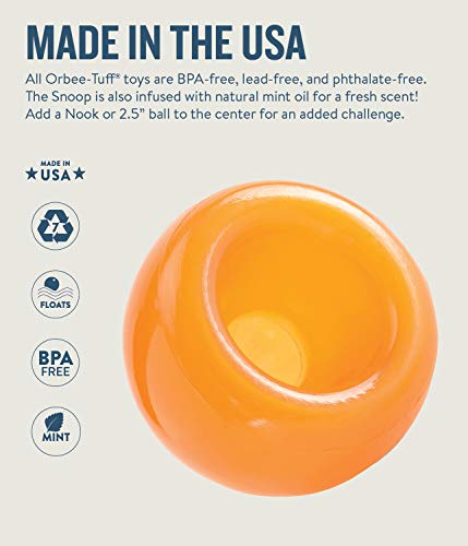 Planet-Dog-Orbee-Tuff-Snoop-Interactive-Treat-Dispensing-Dog-Toy-Large-Orange Interactive Treat Dispensing Dog Toy