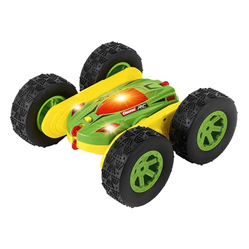 Carrera RC 2,4GHz Mini Turnator 2.0 mit leuchtenden LED-Lichtern I ferngesteuertes Auto für drinnen & draußen I Elektro-Mini-Car mit Fernbedienung I Spielzeug für Kinder ab 6 Jahren & Erwachsene