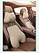 QSWL Almohadas Lumbares Espuma Viscoelástica Almohadas for Cuello Soporte ParaSilla Oficina, Asiento Automóvil, Sillón Reclinable, Cojín Soporte Lumbar Diseño Ergonómico for Viajes,