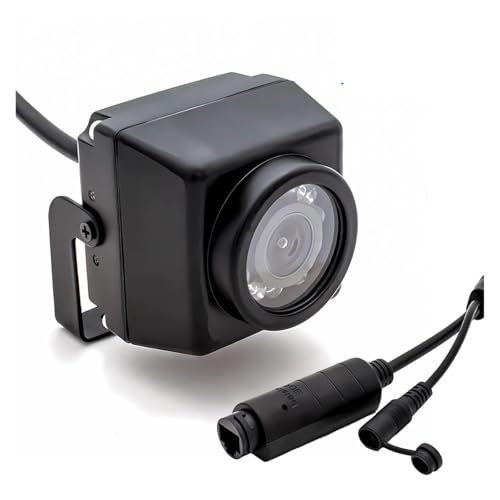 Compatible with WGWK 4K Mini IP67 Waterproof POE IP Camera 3/4/5/8MP Night Vision Webcam Onvif H.265 Outdoor Motion Detection Security Camera(8mm,5MP POE48V)