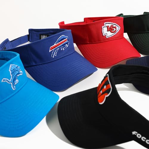 Image of FOCO NFL Mens NFL Team Logo Visor Hat Caps