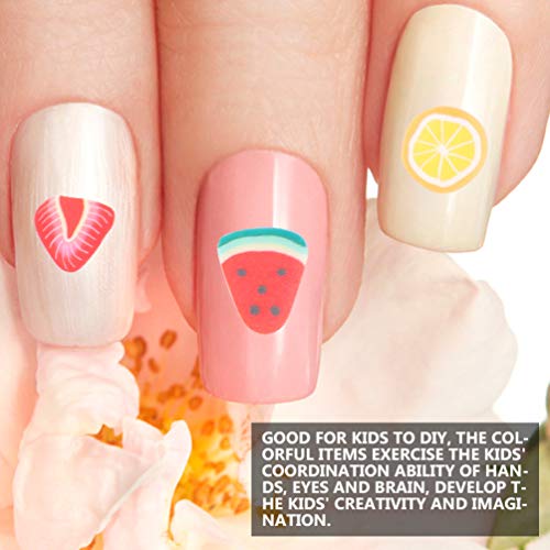 FRCOLOR 2.000 Unidades de Adesivos de Unhas de Frutas Adesivos de Manicure Adesivos de Unhas Estíªnc