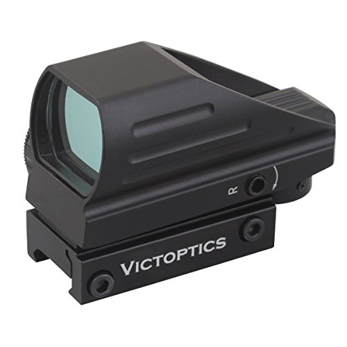 VictOptics Red Green Dot Sight 1x22x33 Reflex Sight Optic Scope 4 Different Reticles Dot Sight