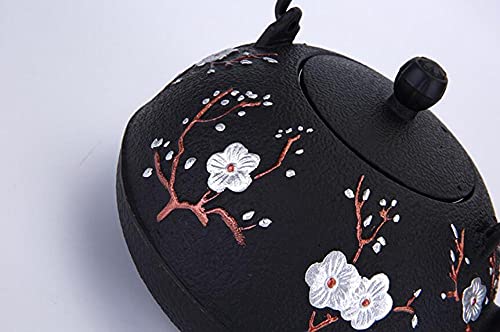 Tetera eléctrica de hierro fundido japonesa 1200 ml miniatura 3
