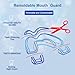 Leesgel Kids Mouth Guard for Grinding Teeth, Teeth Grinding Mouth Guard for Sleep, Kids Moldable Custom Night Bite Guards, Clenching, Bruxism, Sport Athletic, Whitening Tray (4 Pack)