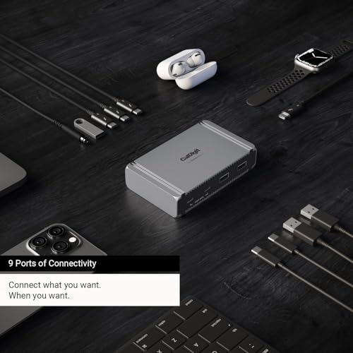 Hub Thunderbolt 5 USB4 v2 CalDigit E5 Element 5 double 8K 4K 240Hz - 5