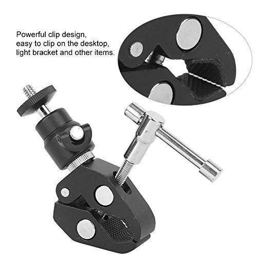 Morsetto per videocamera a testa sferica piccola