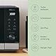 Panasonic NN-GD38QSEPG 29L Grill-Mikrowelle mit Steam+ Pot, 1000 W, automatisches Auftauen, Kombinationsgaren, Timer, Schwarz & Edelstahl