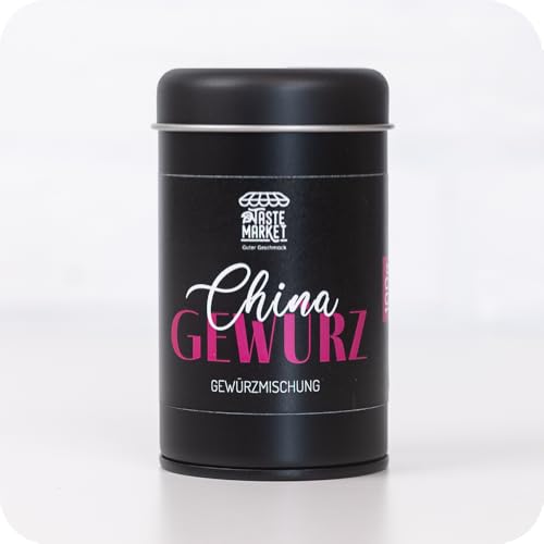 China Gewürz - 100 g Dose – chinesische Gewürzmischung für Gemüse, Wok Gerichte, gebratene Nudeln & Reis – ohne Glutamat - Taste Market