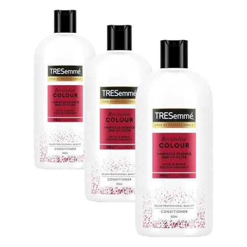 Image of TRESemmé Revitalise Colour Conditioner up to 12 weeks* of colour vibrancy and shine professional hair care for colour-treated hair 900 ml (Pack of 3)