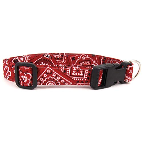 K9 Bytes Red Bandana Dog Collar X-Large