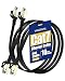 Ethernet Cable, VANDESAIL 2 Pack 6.5ft CAT7 RJ45 LAN Cable High Speed Gigabit Network Patch Cord Gold Plated (2m)