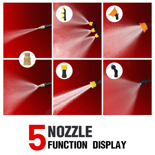 MZK 4.2 Gallon Lithium Ion Electric Backpack Sprayer for Weeding & Cleaning