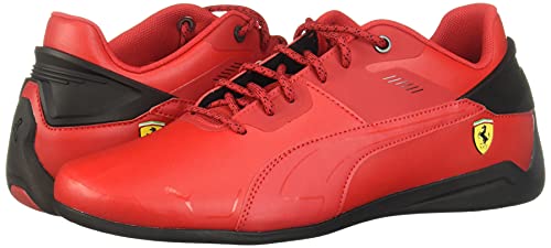 Image of PUMA Unisex Ferrari Drift Cat Delta Sneaker, Rosso Corsa BLA, 12 US Men