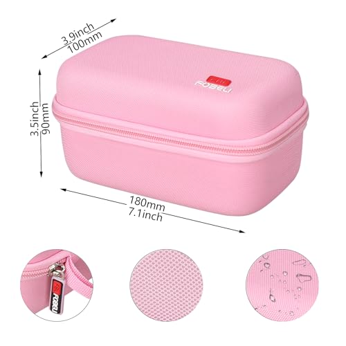 Étui pour NuFace Mini rose rigide et idéal pour vos déplacements