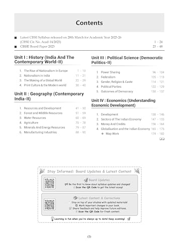 Image of Oswaal CBSE Textbook Plus Social Science For Class 10 | With 50% competency-based Questions aligned with NCF | Includes Previous Years' Exam Questions With Mnemonics and Mind Maps (For 2026 Exam)