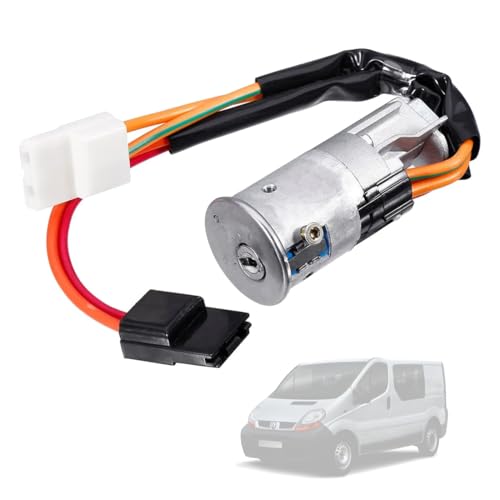 Twowinds - Twowinds - Interrupteur Démarrage Compatible avec Renault Master 2 (1998-2010) Trafic, Opel Movano (1998-2010) Vivaro (2001-2018) - 7701038365 - Neiman - Serrure de Contact - Antivol de Direction