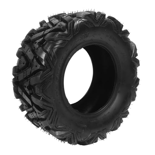 Brilluxa -Off-Road todos los neumáticos de goma todoterreno, neumáticos de rueda Tuöder, 25 x 10-12, 8 neumáticos de tracción Ply, neumáticos sin hisopos al vacío para vehículos fuera de carretera