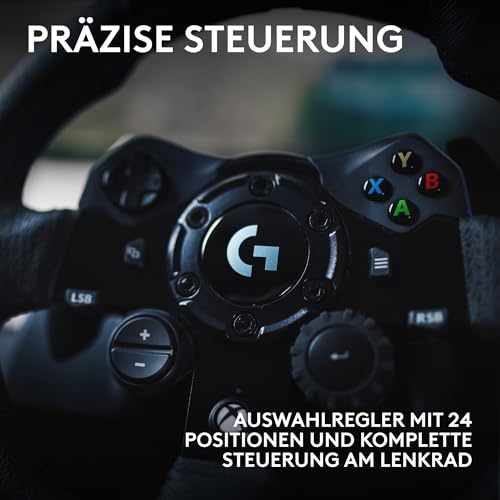 Logitech G G923 Rennlenkrad und Pedale für Xbox Series X|S – Ansicht 6