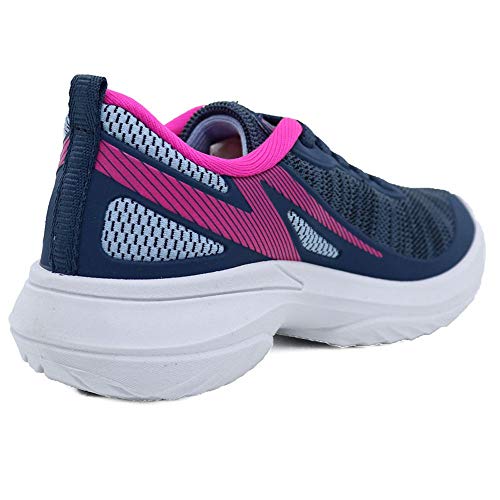 Tênis Olympikus Thunder Feminino Infantil Azul/Pink (30)