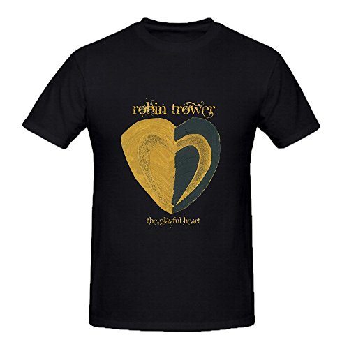 Photo de Candice Odelia Robin Trower The Playful Heart Custom T Shirts Design Round Neck Large