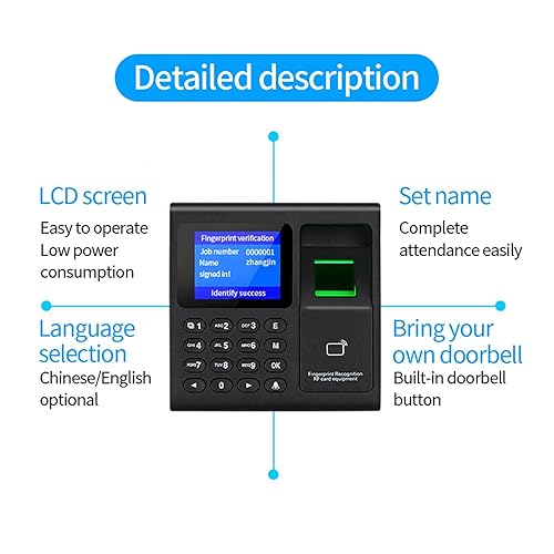 Biometric fingerprint scanner system