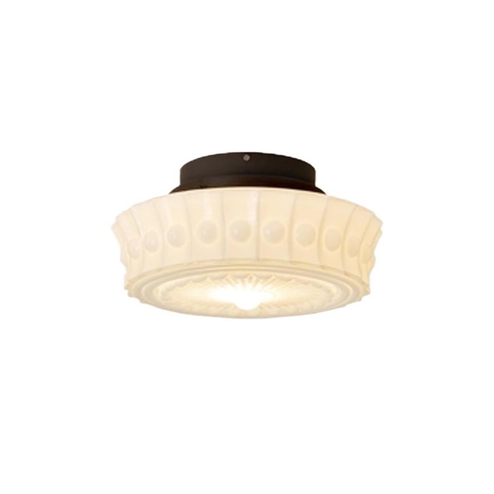 CYairong-22 Ceiling Lighting LED Multifunctional Ceiling Lamp Bedroom Retro Style Study Restaurant Entrance Ceiling Lamp