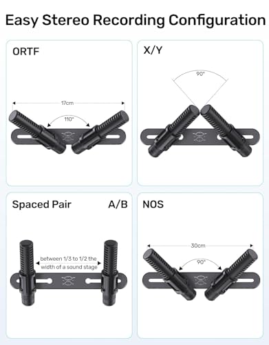 Support de microphone fin et adaptateur de fixation pour pied - 6