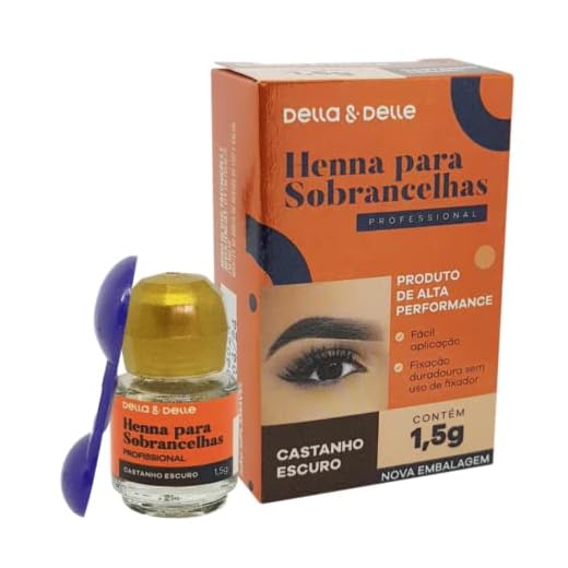 DELLA DELLE HENNA CAST ESCURO 1,5G