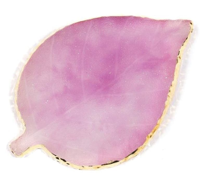 KIRA 1Pcs Resin Nail Art Palette, Cosmetic Artist Mixing Palette, Nail-Art Palette, Painting Gel Palette, Drawing Color Palette Manicure Tool (Assorted) (Leaf Shape)-picture-7