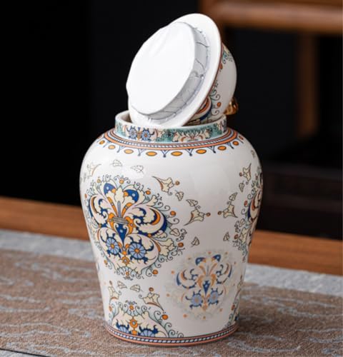 Pots de rangement et vases style antique Chinoiserie rétro