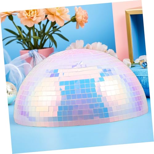 Bola espejada hemisférica Beavorty para decoración de fiestas, bodas y eventos, esfera reflectante de 20 cm miniatura 5