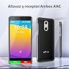 artfone Smartphone Senior，Écran 5 Pouces,32Go ROM + 3Go RAM， Batterie 2800 mAh,Bouton SOS,Appareil Photo 13+5MP, Socle de Charge, Android 12，NTC, Wi-FI - Noir