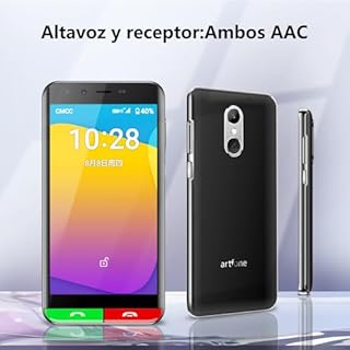 artfone Smartphone Senior，Écran 5 Pouces,32Go ROM + 3Go RAM， Batterie 2800 mAh,Bouton SOS,Appareil Photo 13+5MP, Socle de Charge, Android 12，NTC, Wi-FI - Noir