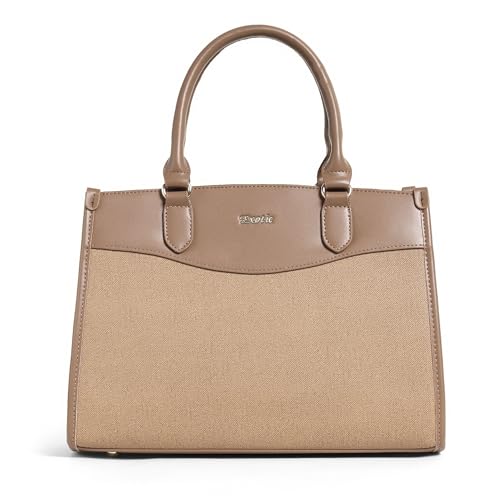 Image of Exotic Chic Edition Urban Luxe Hand & Sling Bag for Women | Stylish PU Leather Tote with Spacious Compartments & Detachable Strap