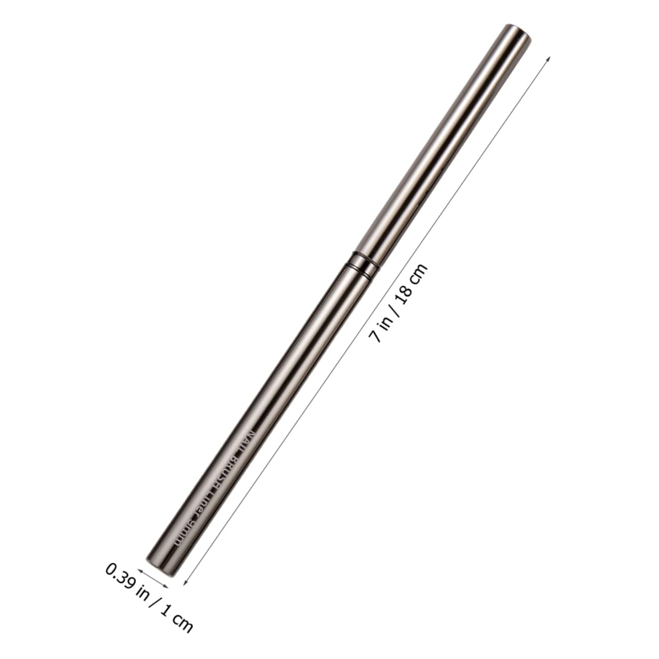 ERINGOGO Nail Art Brush Thin Nail Art Brush for Elegant DIY Designs Handle for Smooth Application Manicure Tool for Creative Nail Art Patterns