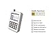 Digital Oscilloscope, Handheld mini Portable Digital oscilloscope 5M Bandwidth 20MSps Sampling Rate for The Maintenance and R&D Education Industry