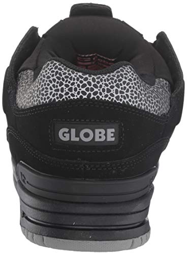 Image of Globe Men's Fusion Skate Shoe, Black /Black /3M Pebble, 6.5 Medium US