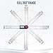 WORKPRO Digital Angle Finder, 7-Inch / 200 mm Stainless Steel Angle Finder Tool with Lock & Hold Function, Precision Measuring Tool with Bag for Woodworking, Carpentry, Construction Projects
