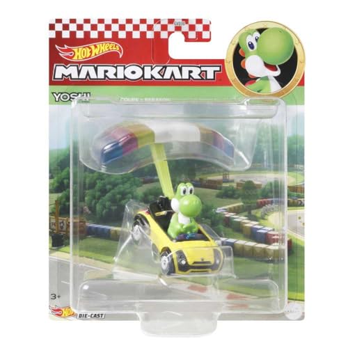 Hot Wheels Mario Kart Aile Yoshi - vue 5