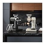 QJRGUY Smart Pour-Over Coffee Machine Fast Heating Built-in Grinder 50 Step Grind Automatic Barista Mode Descaling Function - Image 2