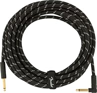 FOR YOU: Instrument Cable - 25 Ft - STR/ANG BEST MATERIALS: 20 AWG - Braided Shielding - 24k Gold Plated Connectors YOUR TONE: Loss-free pure sound without ambient noise PLAY THE LEGEND: Fender - The worlds leading guitar manufacturer