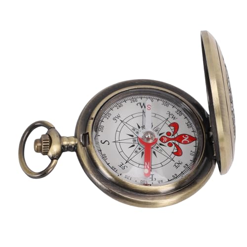 Brújula de latón Yctze con dial flotante 360° sellada miniatura 5