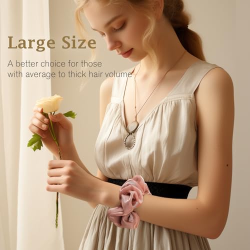 Lolalet LL-08364651 5 Pack Lolalet Big Scrunchies For Hair, Large Soft Organza Elastic Hair Scrunchy thumb #1