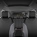BDK UltraSleek Gray Seat Covers for Cars, Two-Tone Front Seat Covers with Matching Back Car Seat Cover, Made to Fit Most Auto Truck Van SUV, Interior Car Accessories, Car Seat Covers Full Set