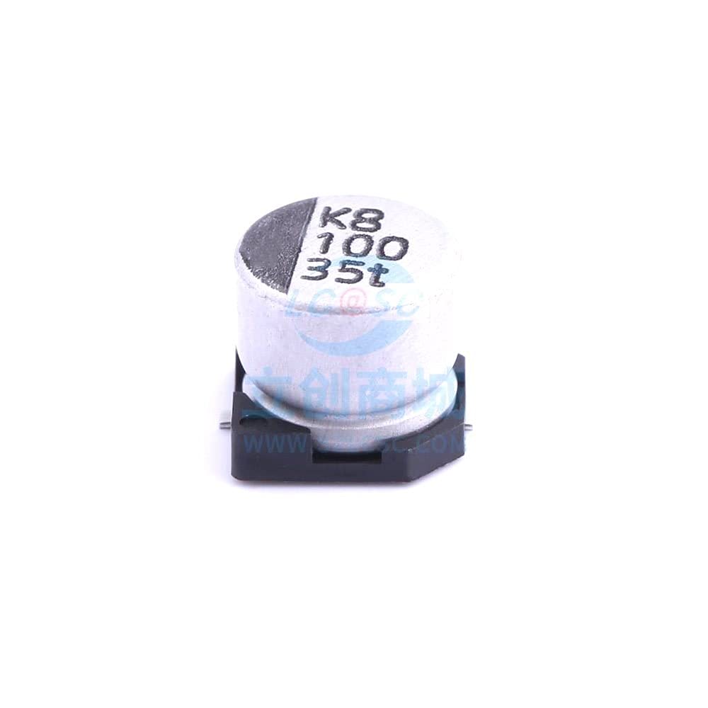 12 pz/lotto 35v 100uf SMD condensatori elettrolici in