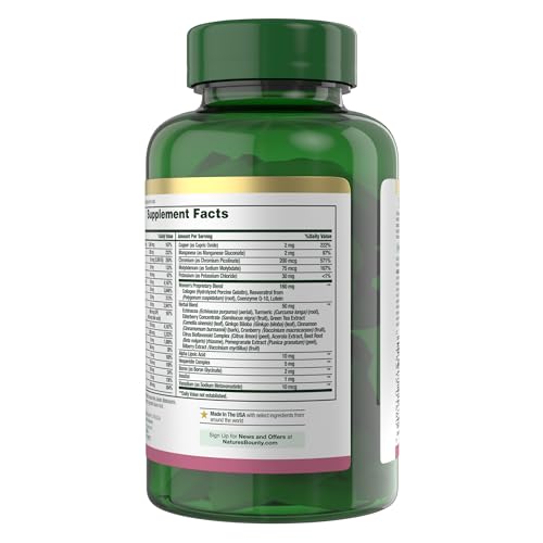 Nature's Bounty High Potency Women’s Complete Multivitamin, 120 Caplets - image 8