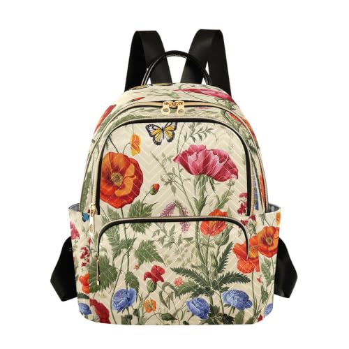 Mini sac à dos matelassé convertible en bandoulière pour femme